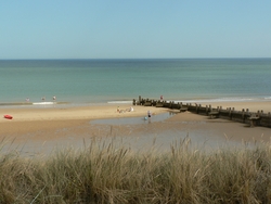 [Bacton beach, Norfolk.]