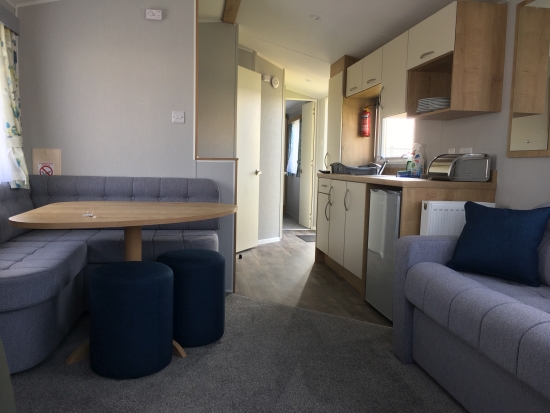 Photo of one of our caravan kitchens